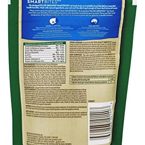Greenies Smartbite Hairball Tuna Cat Treat