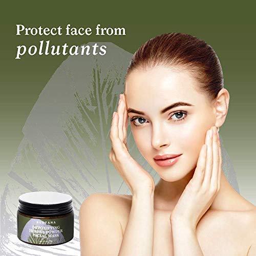 Detoxifying Herbal Powder Face Mask | Natural Anti Aging & Deep C...