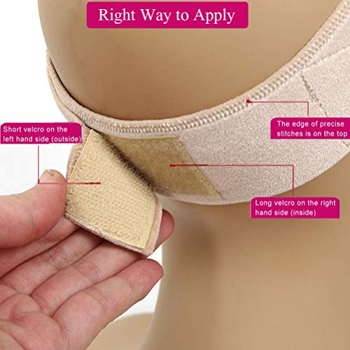 Lace Wig Grip Headband for Women No Slip Velvet Comfortable Adjus...