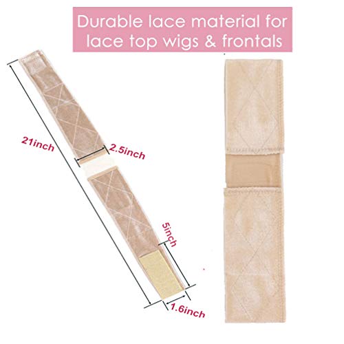 Lace Wig Grip Headband for Women No Slip Velvet Comfortable Adjus...
