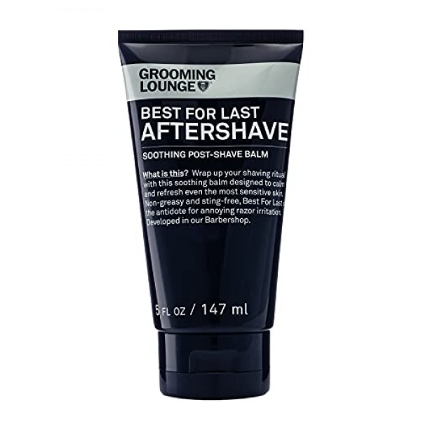 Grooming Lounge Best For Last Aftershave – Soothing Aftershave Cr...