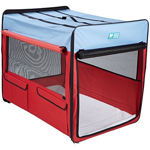 Guardian Gear Collapsible Folding Soft Portable Dog Crate XL for ...
