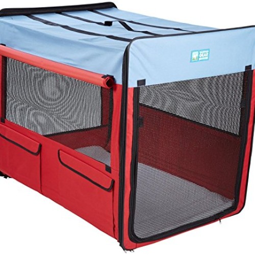 Guardian Gear Collapsible Folding Soft Portable Dog Crate XL for ...