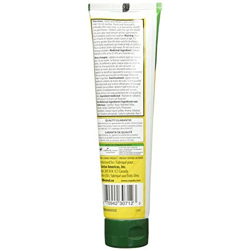 GUM - 4051R Crayola Anti-Cavity Fluoride Kids Toothpaste, Fruit E...