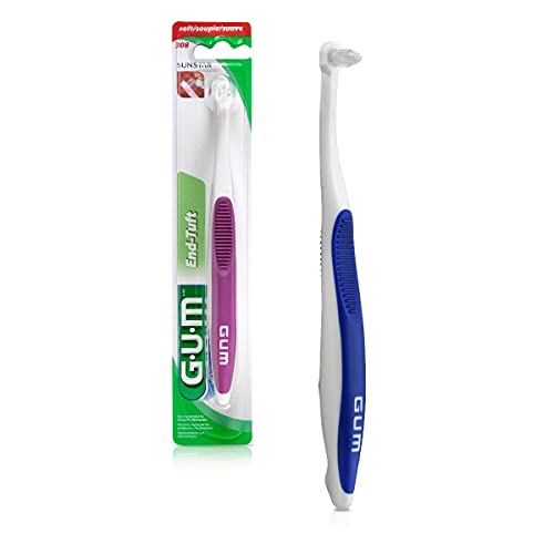 GUM End-Tuft Toothbrush, Implants, Furcations, Ortho Maintenance,...