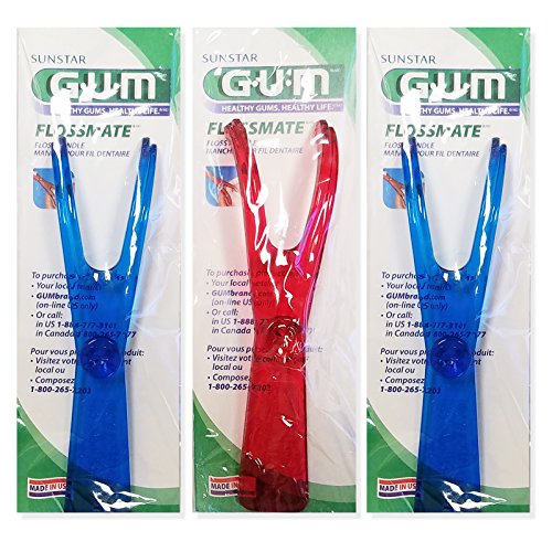 GUM Flossmate Handle #845 - Pack Of 3