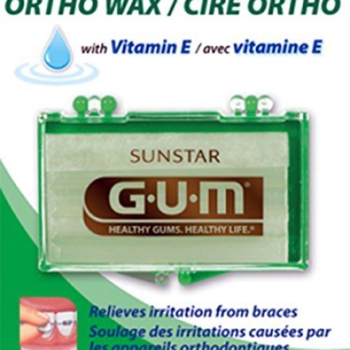 GUM Orthodontic Wax, Original + Vitamin E, Bulk Pack 24