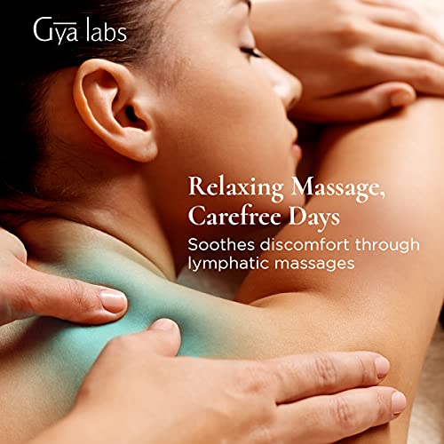Gya Labs Ginger Essential Oil for Lymphatic Drainage Massage, Swe...
