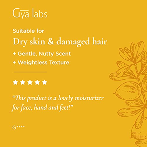 Gya Labs Organic Moroccan Argan Oil For Hair and Skin - Reduce Fr...