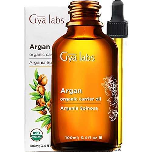 Gya Labs Organic Moroccan Argan Oil For Hair and Skin - Reduce Fr...