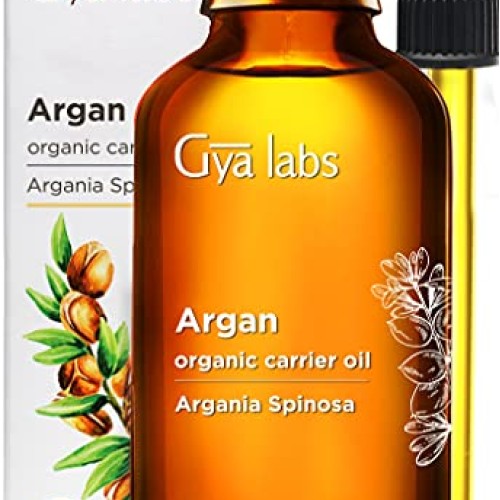 Gya Labs Organic Moroccan Argan Oil For Hair and Skin - Reduce Fr...