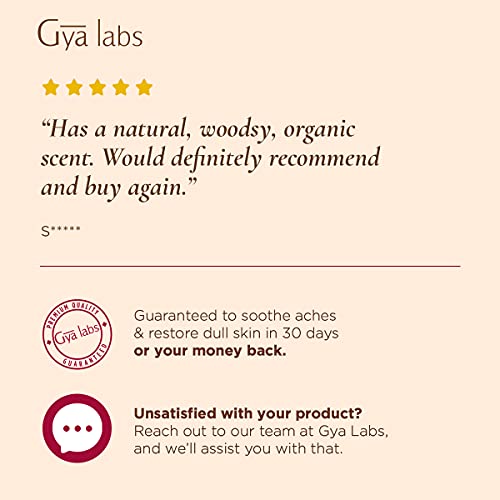 Gya Labs Turmeric Essential Oil for Pain Relief and Skin Care - T...