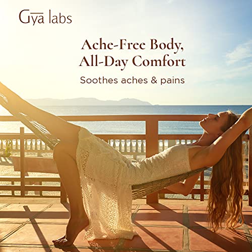 Gya Labs Turmeric Essential Oil for Pain Relief and Skin Care - T...
