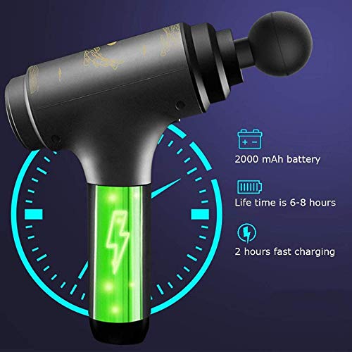 Gymqian Athlete Portable High Frequency Vibration Mute Powerful N...