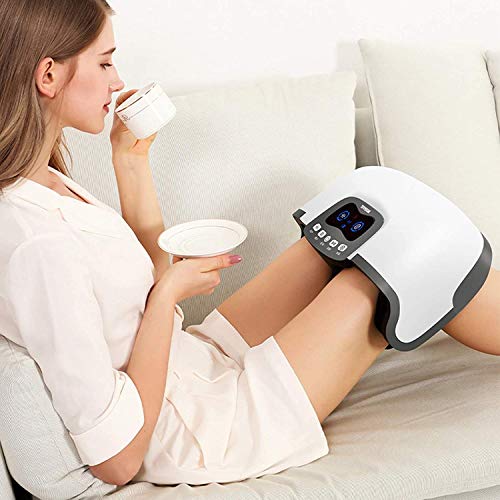 Gymqian Electric Knee Massager, Household Pressure Hot Compress 3...