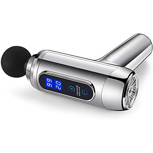 Gymqian Ultra Quiet Portable Fascia Gun Handheld Percussion Massa...