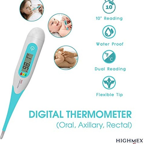 Upgraded 2020 Model Thermometer for Oral Rectal Armpit & Undera...
