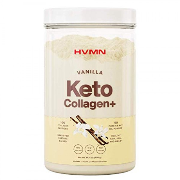 H.V.M.N. Keto Collagen+ Protein Powder: Collagen Supplement with ...