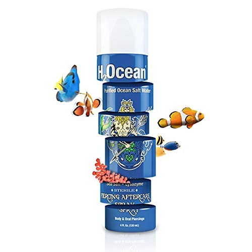 H2Ocean Piercing Aftercare Spray, 1.5 Fluid Ounce