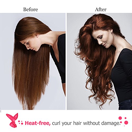 30pcs Hair Rollers - HailiCare Foam Hair Roller for Hair DIY - Fl...
