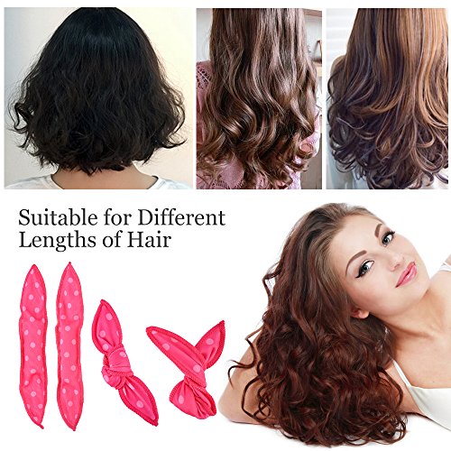 30pcs Hair Rollers - HailiCare Foam Hair Roller for Hair DIY - Fl...