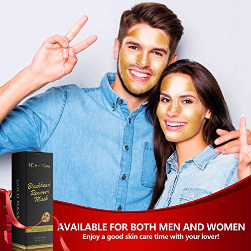 Blackhead Remover Mask, Gold Peel Off Face Mask, Gold Facial Mask...