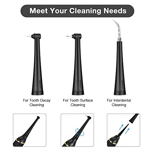 Electric Dental Calculus Remover with LED, HailiCare Tooth Tartar...