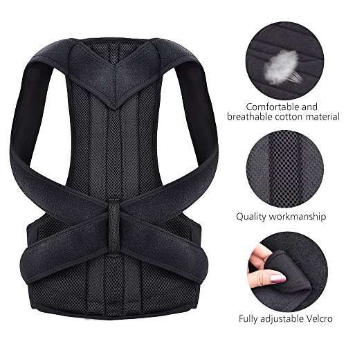 HailiCare Posture Corrector for Men and Women, Upper Back Brace f...