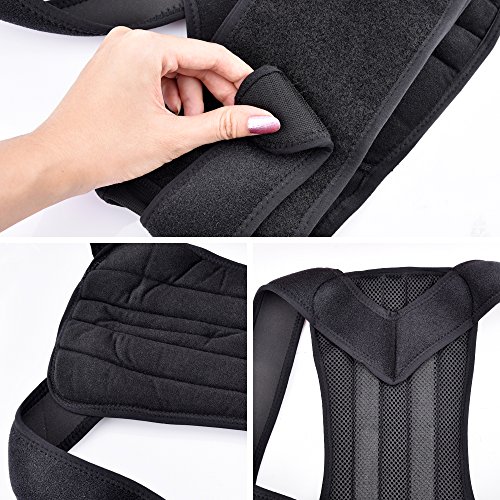 HailiCare Posture Corrector for Men and Women, Upper Back Brace f...
