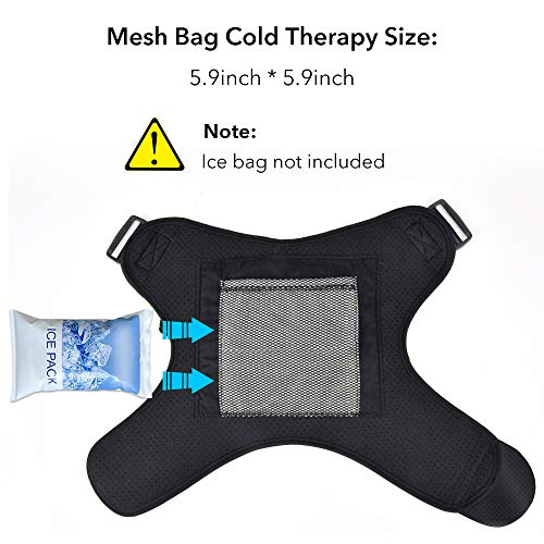 HailiCare Wireless Shoulder Massager Heat Massaging Shoulder Wrap...