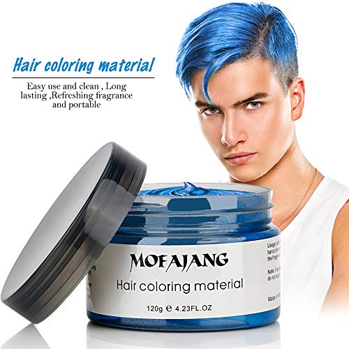 Hair Color Wax Instant Hair Dye Wax, Temporary Hair Coloring Wax,...