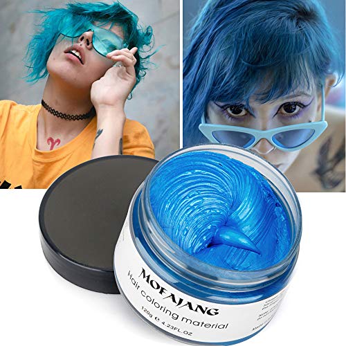 Hair Color Wax Instant Hair Dye Wax, Temporary Hair Coloring Wax,...