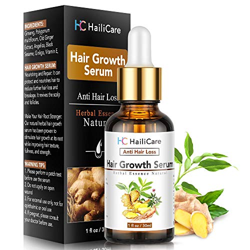 Hair Growth Serum, Ginger Hair Growth Oil, Anti Hair Loss Serum, ...