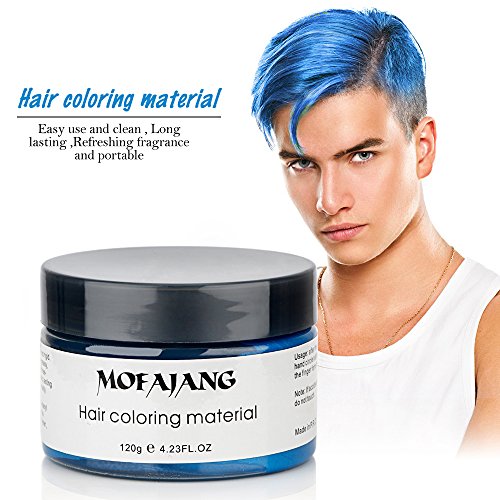 Temporary Hair Color Wax, 2 in 1 Hair Coloring Wax, Hairstyle Cre...