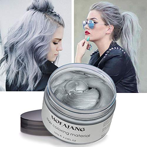 Temporary Hair Color Wax, 2 in 1 Hair Coloring Wax, Hairstyle Cre...