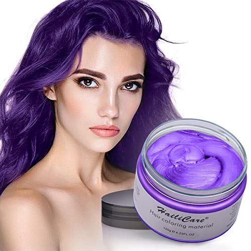 Temporary Hair Color Wax, HailiCare Disposable Hair Dye, Hairstyl...