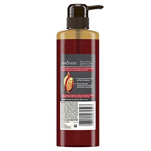 Hair Food Renew Shampoo Infused with Apple Berry Fragrance, 17.9 ...