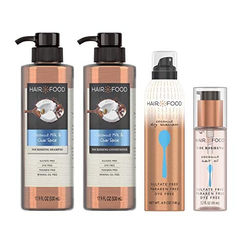 Hair Food Sulfate Free Nourishing Shampoo and Conditioner with Ha...