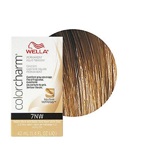 Color Charm Permanent Liquid Hair Color 7NW Medium Natural Warm ...