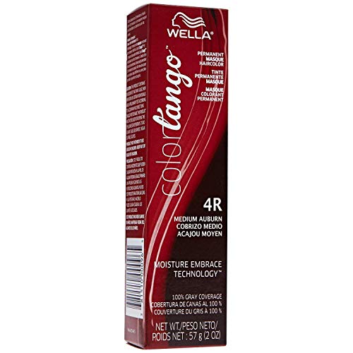 Wella Color Tango Permanent Masque Hair Color Medium Auburn 4R ...