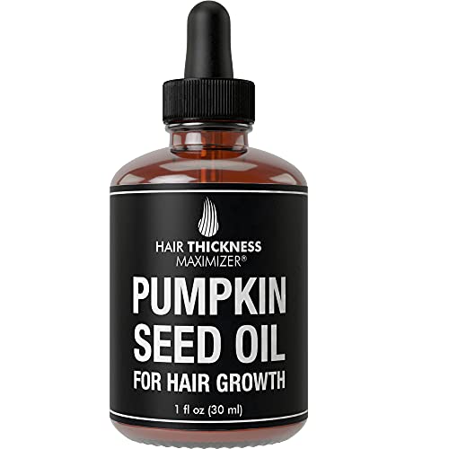 Organic Pumpkin Seed Oil For Hair Growth by Hair Thickness Maximi...