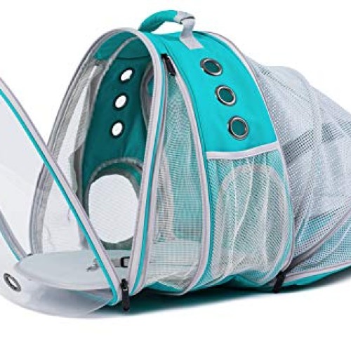 halinfer Expandable Front and Back Cat Backpack Carrier, Dual Exp...