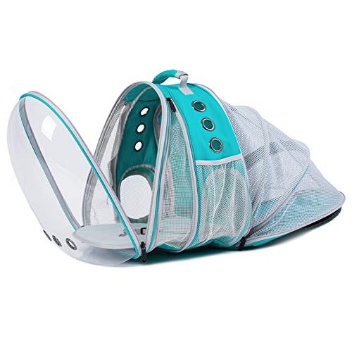 halinfer Expandable Front and Back Cat Backpack Carrier, Dual Exp...
