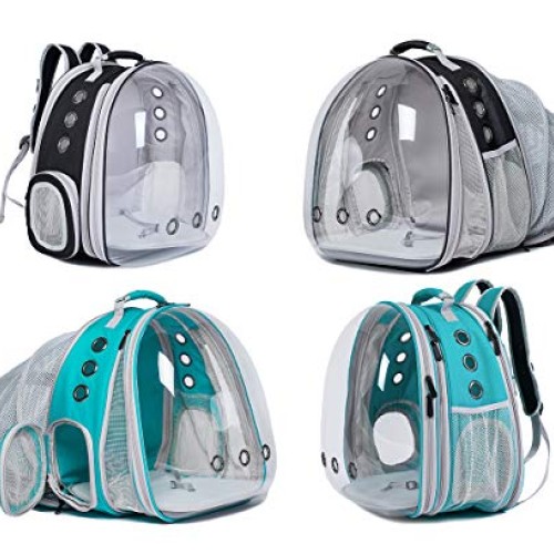 halinfer Expandable Front and Back Cat Backpack Carrier, Dual Exp...
