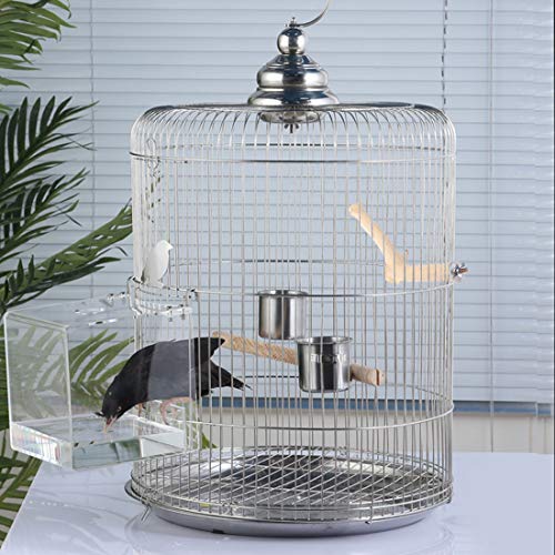 Hamiledyi Bird Perch Natural Wood Stand Bird Cage for Parrots Par...