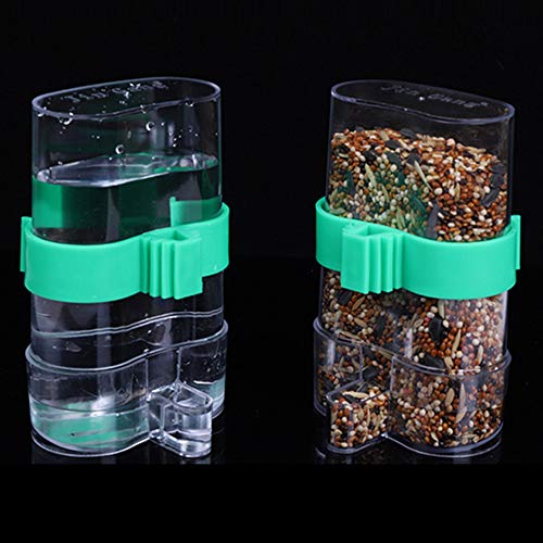 Hamiledyi Parakeet Water Dispenser No Mess Parrot Feeder Parakeet...