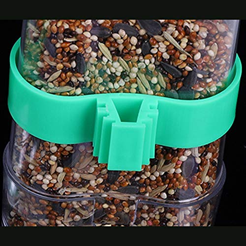 Hamiledyi Parakeet Water Dispenser No Mess Parrot Feeder Parakeet...