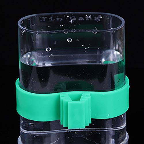 Hamiledyi Parakeet Water Dispenser No Mess Parrot Feeder Parakeet...