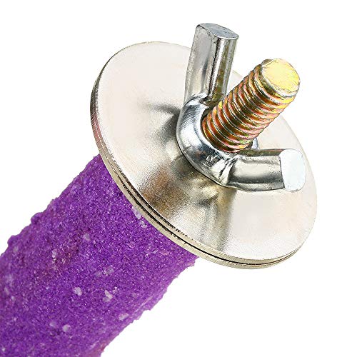 Hamiledyi Parrot Perch Stand Toy, Bird Cage Perch Toy,Natural Paw...
