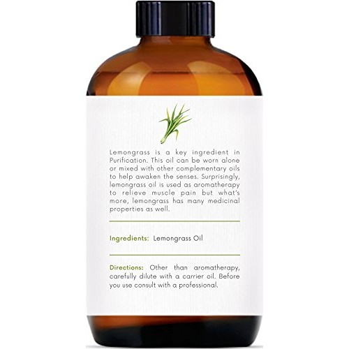 Handcraft Lemongrass Essential Oil - 100% Pure and Natural - Prem...